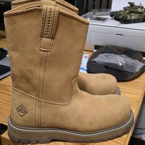 Muck Men's Waterproof Tan Western Boots